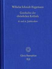 Schmidt-Biggemann: Geschichte christl. Kabbala 1