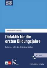 Didaktik für die ersten Bildungsjahre