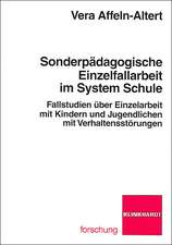 Sonderpädagogische Einzelfallarbeit im System Schule