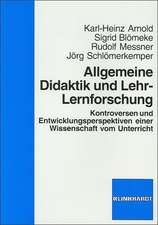 Allgemeine Didaktik und Lehr-Lernforschung