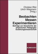 Beobachten - Messen - Experimentieren