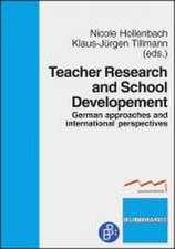 Teacher Research and School Developement