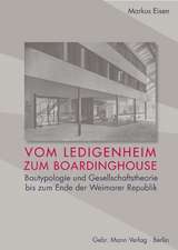 Vom Ledigenheim zum Boardinghouse