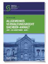 Allgemeines Verwaltungsrecht Sachsen-Anhalt