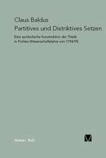 Partitives Und Distriktives Setzen: Uber Die Grunde Der Entmutigung Auf Philosophischem Gebiet