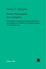 Kants Philosophie Des Subjekts: Thomas Von Aquin Und Die Scholastik