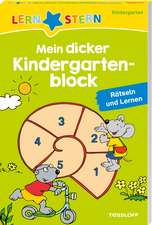 LERNSTERN. Mein dicker Kindergartenblock