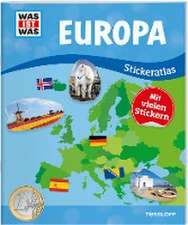 WAS IST WAS Stickeratlas Europa