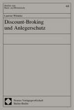 Discount-Broking und Anlegerschutz