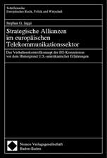 Strategische Allianzen im europäischen Telekommunikationssektor