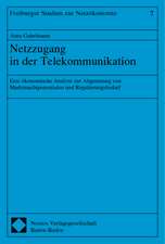 Netzzugang in der Telekommunikation