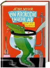 Ein Krokodil taucht ab