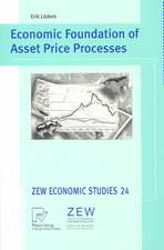 Economic Foundation of Asset Price Processes