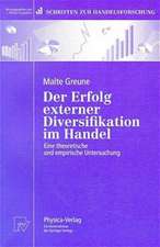 Der Erfolg externer Diversifikation im Handel: Eine theoretische und empirische Untersuchung