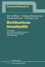 Marktkonforme Umweltpolitik