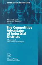 The Competitive Advantage of Industrial Districts: Theoretical and Empirical Analysis