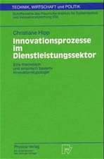 Innovationsprozesse im Dienstleistungssektor