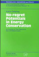 No-regret Potentials in Energy Conservation