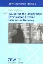 Evaluating the Employment Effects of Job Creation Schemes in Germany