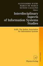 Interdisciplinary Aspects of Information Systems Studies: The Italian Association for Information Systems