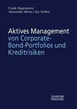 Aktives Management von Corporate-Bond-Portfolios und Kreditrisiken