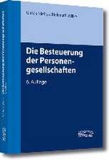 Die Besteuerung der Personengesellschaften