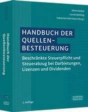 Handbuch der Quellenbesteuerung