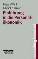 Einführung in die Personalökonomik