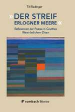 »Der Streif erlogner Meere«