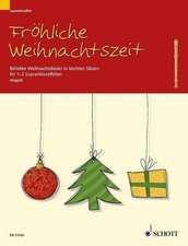 Fröhliche Weihnachtszeit für 1-2 Sopran-Blockflöten