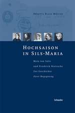 Hochsaison in Sils-Maria