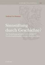 Sinnstiftung durch Geschichte?