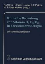 Klinische Bedeutung von Vitamin B1, B6, B12 in der Schmerztherapie: Ein Konsensusgespräch