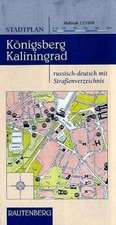 Stadtplan Königsberg Kaliningrad 1 : 15 000