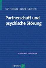 Partnerschaft und psychische Störung