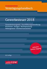 Veranlagungshandb. Gewerbesteuer 2018