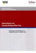 Abwicklung von Standardlastprofilen Gas