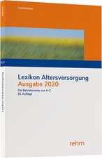 Lexikon Altersversorgung 2020