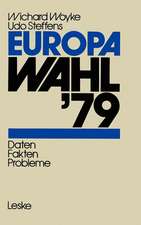 Europawahl ’79: Daten — Fakten — Probleme