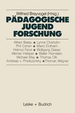 Pädagogische Jugendforschung: Erkenntnisse und Perspektiven