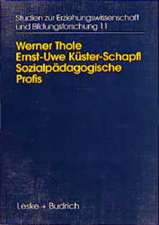 Sozialpädagogische Profis: Beruflicher Habitus, Wissen und Können von PädagogInnen in der außerschulischen Kinder- und Jugendarbeit