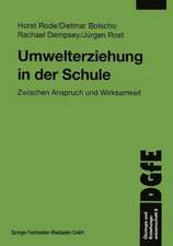 Umwelterziehung in der Schule: Zwischen Anspruch und Wirksamkeit