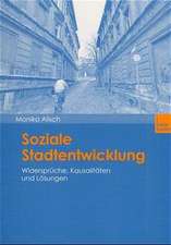 Soziale Stadtentwicklung: Widersprüche, Kausalitäten und Lösungen