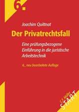 Der Privatrechtsfall