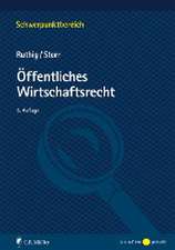 Öffentliches Wirtschaftsrecht