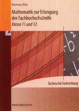 Mathematik zur Erlangung der Fachhochschulreife