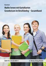 Mathe lernen mit Karteikarten. Gesamtband