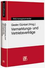 Vermarktungs- und Vertriebsverträge