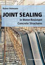 Joint Sealing in Water-Resistant Concrete Structures