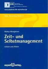 Zeit- und Selbstmanagement